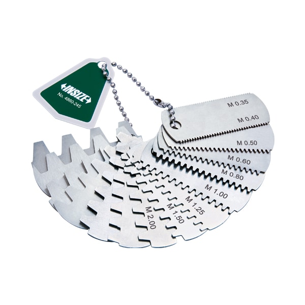 Insize Gear Tooth Pitch Gage, Range 680, Pressure Angle 20° 4860280